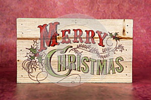 Merry Christmas Sign