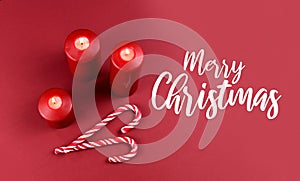 Merry Christmas sign stock images