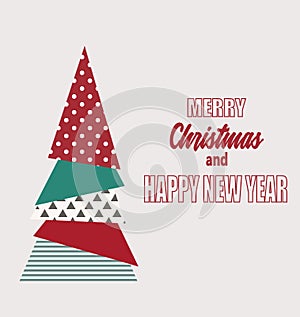 Merry Christmas tree card