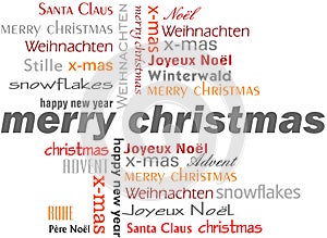 Merry Christmas words