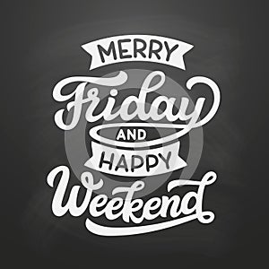 Merry Friday and happy weekend photo