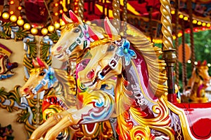 Merry Go Round Carousel Horses