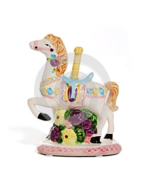Merry-go-round figurine