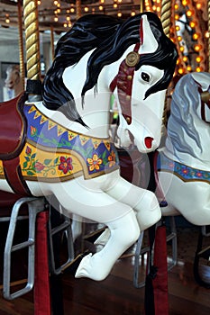 Merry-go-round horse