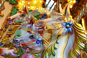 Merry-go-round horses