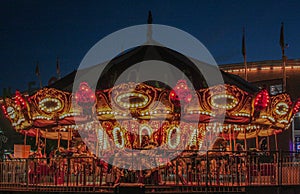 Merry Go Round Night Time