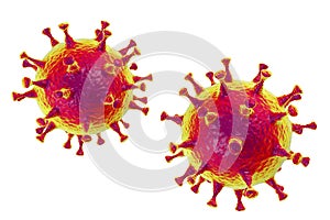 MERS virus, Meadle-East Respiratory Syndrome coronovirus photo