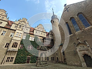 Merseburg Schloss (Castle) - GermanyThe castle has been rebuilt many times since then.The ancient Gothic walls