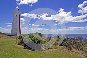 Mersey Bluff Lighthouse in Tasmania, Australia photo