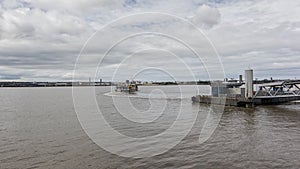 Mersey Ferries - dazzle boat