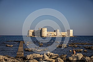 Mersin Kiz Kalesi Maiden Castle Drone Photo