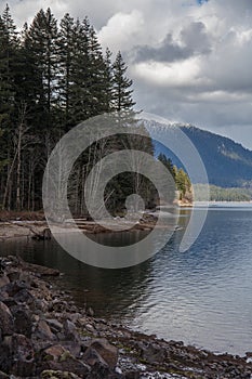 Merwin lake in Washington state