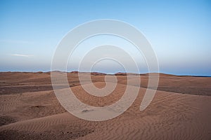 Dunes, sand and desert