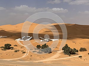 Merzouga, Morocco, Africa, Sahara Desert, Erg Chebb dunes, tented camps, 4x4 trip