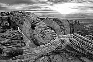 Mesa Arch in Canyonlands National Park near Moab, Utah