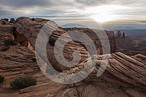 Mesa Arch in Canyonlands National Park near Moab, Utah