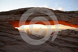 Mesa Arch in Canyonlands National Park, Utah, USA