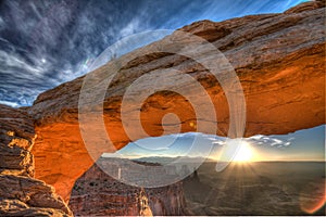Mesa arch sunrise