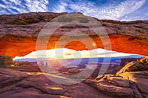 Mesa Arch at Sunrise