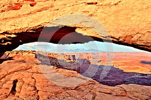 Mesa Arch at Sunset, Canyonlands National Park, Utah