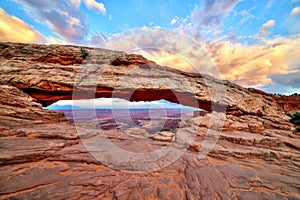 Mesa Arch at Sunset, Canyonlands National Park, Utah