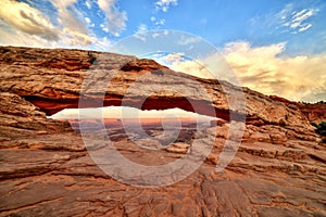 Mesa Arch at Sunset, Canyonlands National Park, Utah