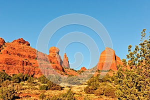 Mesa rock formations Arizona photo