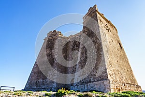 Mesa Roldan tower, Cabo de Gata, Spain