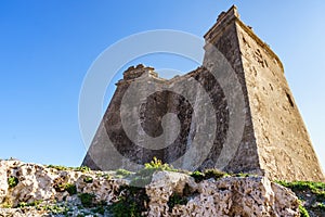 Mesa Roldan tower, Cabo de Gata, Spain