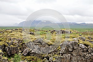 Mesa in Ãžingvellir NP, Iceland