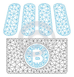 Bitcoin Store Vector Mesh Carcass Model