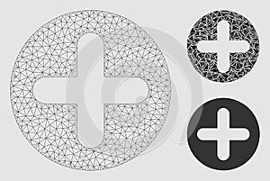 Create Vector Mesh Wire Frame Model and Triangle Mosaic Icon