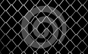 Mesh fence background.Grid iron grates, Grid pattern, steel wire mesh fence wall background, Chain Link Fence with White.