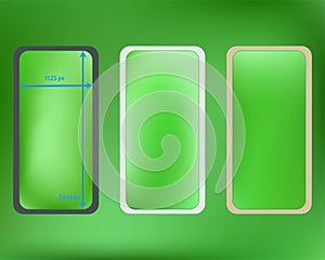 Mesh, lime colored phone backgrounds kit.