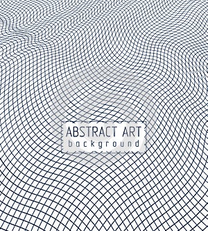 Mesh lines 3d vector design, abstract background dimensional low