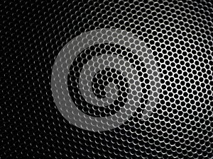 Mesh metal structure background.