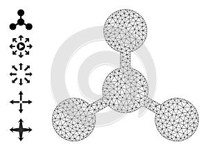 Mesh Network Links Icon