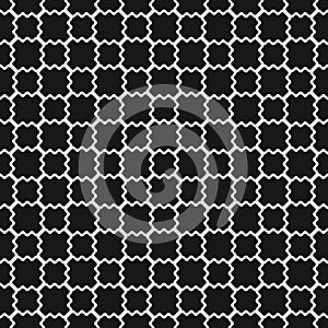 Mesh seamless pattern. Vector texture of wavy grid, weaving, smooth lattice