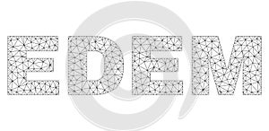 Polygonal Carcass EDEM Text Label