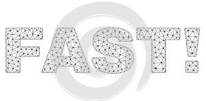 Polygonal 2D FAST! Text Tag
