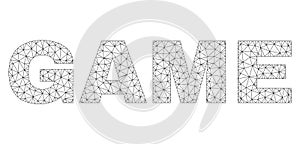 Polygonal 2D GAME Text Tag