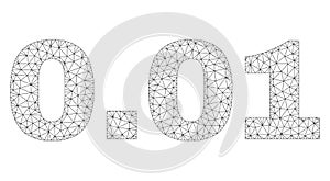 Polygonal Network 0.01 Text Caption