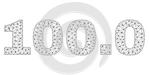 Polygonal Carcass 100.0 Text Label