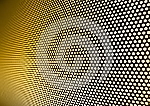 Meshy metal background