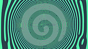 Mesmerize Spiral Psychedelic Art Vector Hypnotical Pattern Turquoise Abstraction photo