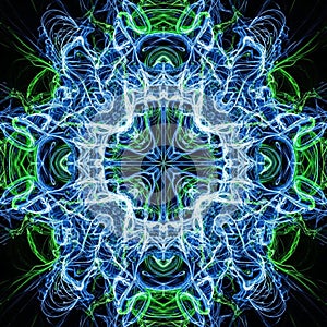 Electric Fractal Energy Network