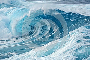 Abstract Blue Effect Background