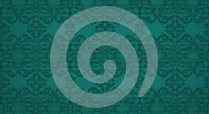 Abstract teal geometric pattern with soft blurred bokeh effect subtle textured background