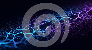 Vibrant neural network structure data connection