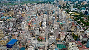 Mesmerizing aerial view of the cityscape of Dar es Salaam, Tanzania at daytime